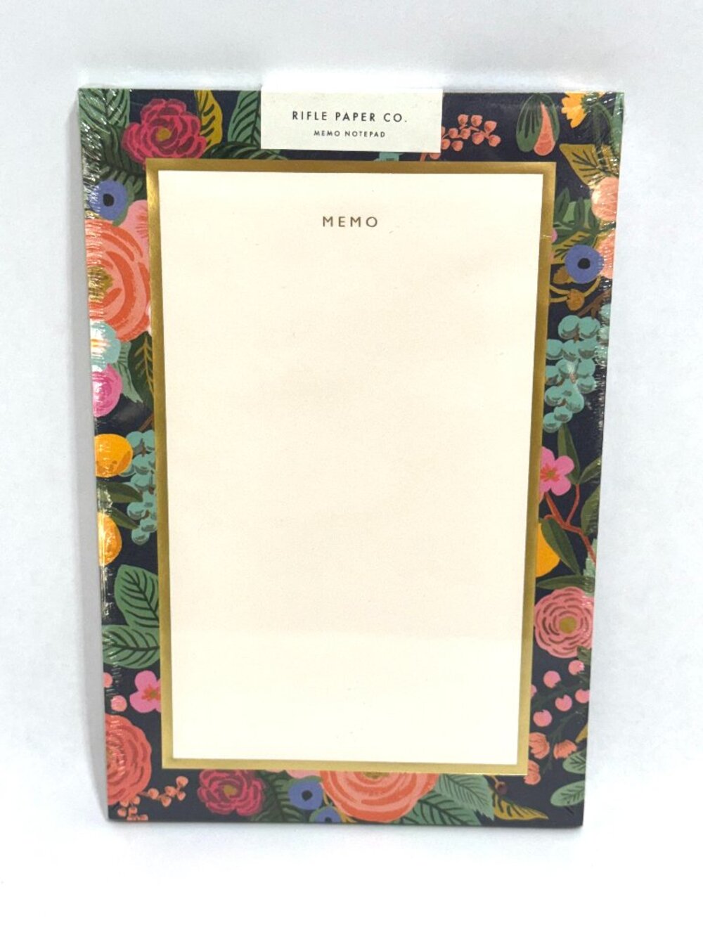 Rifle Paper Co Floral Border Notepad Garden Party Memo Pad Sealed Discontinued